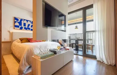Apartamento para aluguel - jardim paulista, 1 quarto,  33 m² - são paulo
