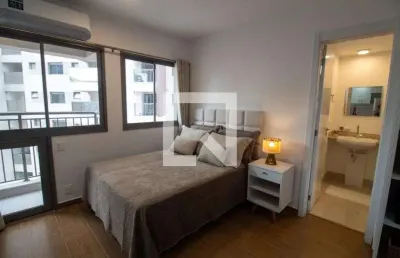 Kitnet / stúdio para aluguel - chácara santo antonio, 1 quarto,  23 m² - são paulo