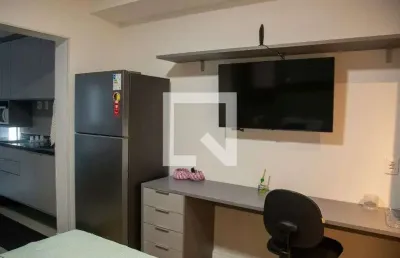 Kitnet / stúdio para aluguel - brooklin, 1 quarto,  32 m² - são paulo
