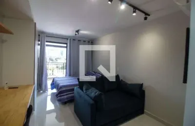 Kitnet / stúdio para aluguel - brooklin, 1 quarto,  33 m² - são paulo