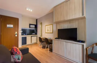 Apartamento para aluguel - itaim bibi, 1 quarto,  34 m² - são paulo