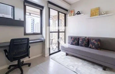 Apartamento para aluguel - moema, 1 quarto,  38 m² - são paulo