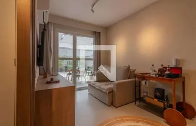 Apartamento para aluguel - moema, 1 quarto,  82 m² - são paulo