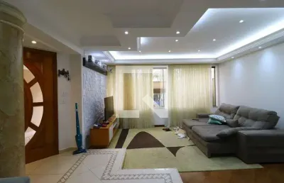 Casa para aluguel - jardim, 3 quartos,  204 m² - santo andré