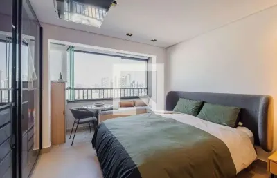 Apartamento para aluguel - pinheiros, 1 quarto,  25 m² - são paulo