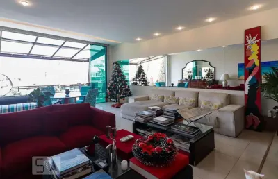 Cobertura para aluguel - recreio, 5 quartos,  420 m² - rio de janeiro