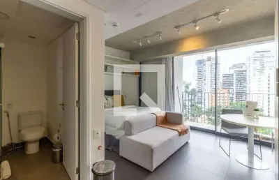 Kitnet / stúdio para aluguel - vila madalena, 1 quarto,  28 m² - são paulo