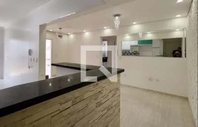 Apartamento para aluguel - vila tupi, 2 quartos,  84 m² - praia grande