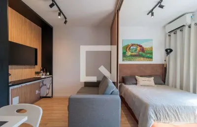 Kitnet / stúdio para aluguel - cidade jardim, 1 quarto,  28 m² - são paulo