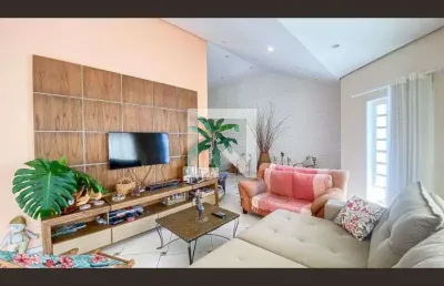 Casa para aluguel - campestre, 3 quartos,  400 m² - santo andré