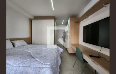 Kitnet / stúdio para aluguel - moema, 1 quarto,  26 m² - são paulo