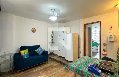 Apartamento para aluguel - copacabana, 1 quarto,  32 m² - rio de janeiro