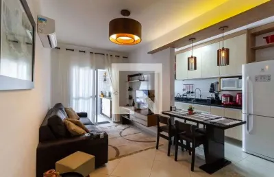 Apartamento para aluguel - cidade ocian, 1 quarto,  100 m² - praia grande