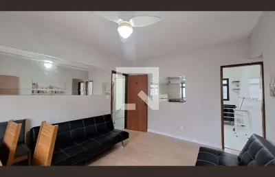 Apartamento para aluguel - canto do forte, 2 quartos,  45 m² - praia grande