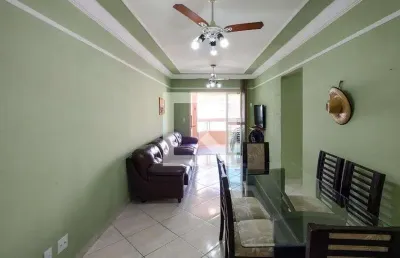 Apartamento para aluguel - canto do forte, 3 quartos,  90 m² - praia grande
