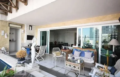 Cobertura para aluguel - real parque, 3 quartos,  367 m² - são paulo
