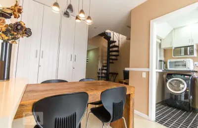 Cobertura para aluguel - pinheiros, 1 quarto,  92 m² - são paulo