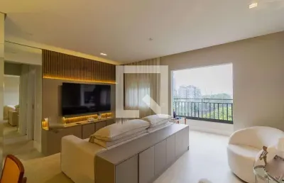 Apartamento para aluguel - brooklin, 2 quartos,  77 m² - são paulo