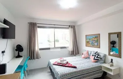 Kitnet / stúdio para aluguel - vila clementino, 1 quarto,  25 m² - são paulo