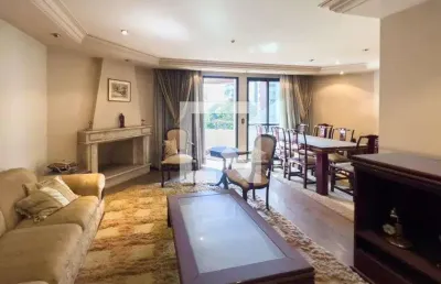 Apartamento para aluguel - moema, 3 quartos,  140 m² - são paulo