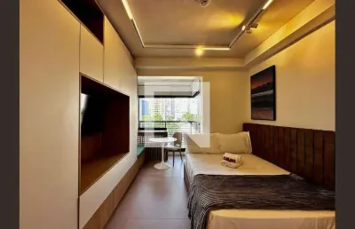 Kitnet / stúdio para aluguel - chácara santo antonio, 1 quarto,  26 m² - são paulo