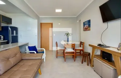 Apartamento para aluguel - nova mirim, 2 quartos,  65 m² - praia grande