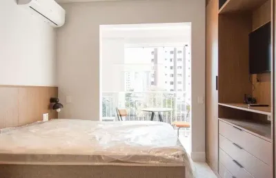 Apartamento para aluguel - tatuapé, 1 quarto,  24 m² - são paulo