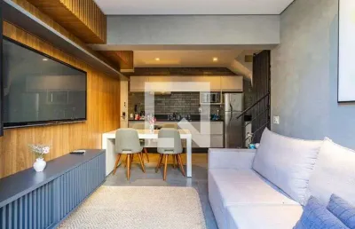 Apartamento para aluguel - pinheiros, 1 quarto,  54 m² - são paulo