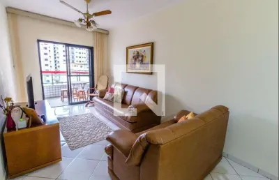 Apartamento para aluguel - aviação, 2 quartos,  90 m² - praia grande