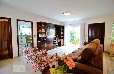 Casa para aluguel - vila américa, 4 quartos,  400 m² - santo andré