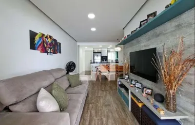 Apartamento para aluguel - maracanã, 2 quartos,  72 m² - praia grande