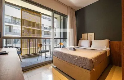 Kitnet / stúdio para aluguel - vila madalena, 1 quarto,  28 m² - são paulo