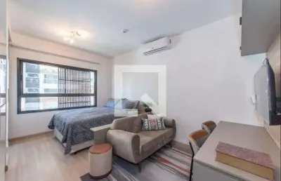Kitnet / stúdio para aluguel - brooklin, 1 quarto,  22 m² - são paulo