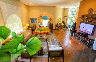 Casa / sobrado em condomínio para aluguel - itanhangá, 4 quartos,  600 m² - rio de janeiro