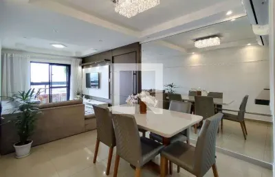 Apartamento para aluguel - vila assunção, 3 quartos,  110 m² - praia grande