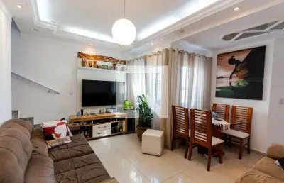 Cobertura para aluguel - jardim, 3 quartos,  200 m² - santo andré