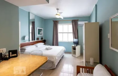 Kitnet / stúdio para aluguel - ipanema, 1 quarto,  30 m² - rio de janeiro