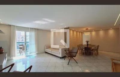 Apartamento para aluguel - vila tupi, 3 quartos,  123 m² - praia grande
