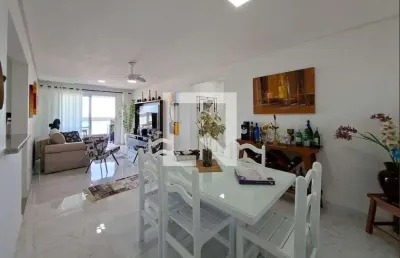 Apartamento para aluguel - vila tupi, 3 quartos,  132 m² - praia grande