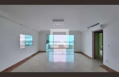 Cobertura para aluguel - vila caiçara, 4 quartos,  306 m² - praia grande