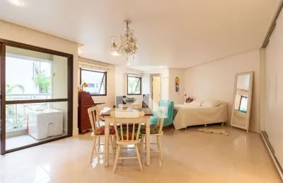 Apartamento para aluguel - panamby, 1 quarto,  58 m² - são paulo