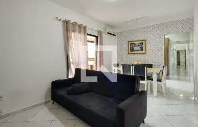 Apartamento para aluguel - vila caiçara, 2 quartos,  89 m² - praia grande
