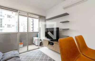 Apartamento para aluguel - moema, 1 quarto,  48 m² - são paulo