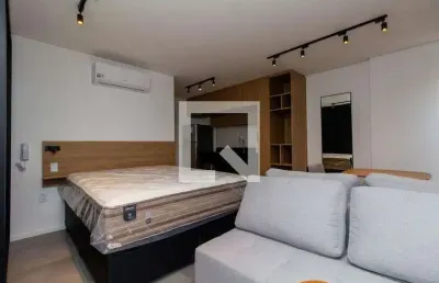 Kitnet / stúdio para aluguel - tatuapé, 1 quarto,  36 m² - são paulo
