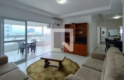 Apartamento para aluguel - guilhermina, 3 quartos,  145 m² - praia grande
