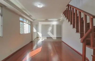 Cobertura para aluguel - lourdes, 4 quartos,  340 m² - belo horizonte
