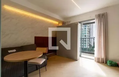 Kitnet / stúdio para aluguel - brooklin, 1 quarto,  24 m² - são paulo