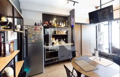 Apartamento para aluguel - moema, 1 quarto,  30 m² - são paulo