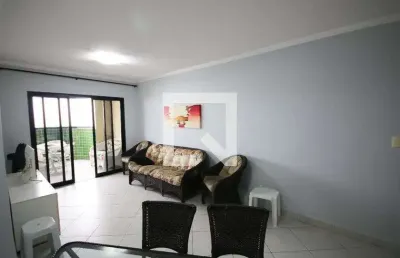Apartamento para aluguel - guilhermina, 3 quartos,  100 m² - praia grande