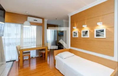 Apartamento para aluguel - campo belo, 1 quarto,  44 m² - são paulo